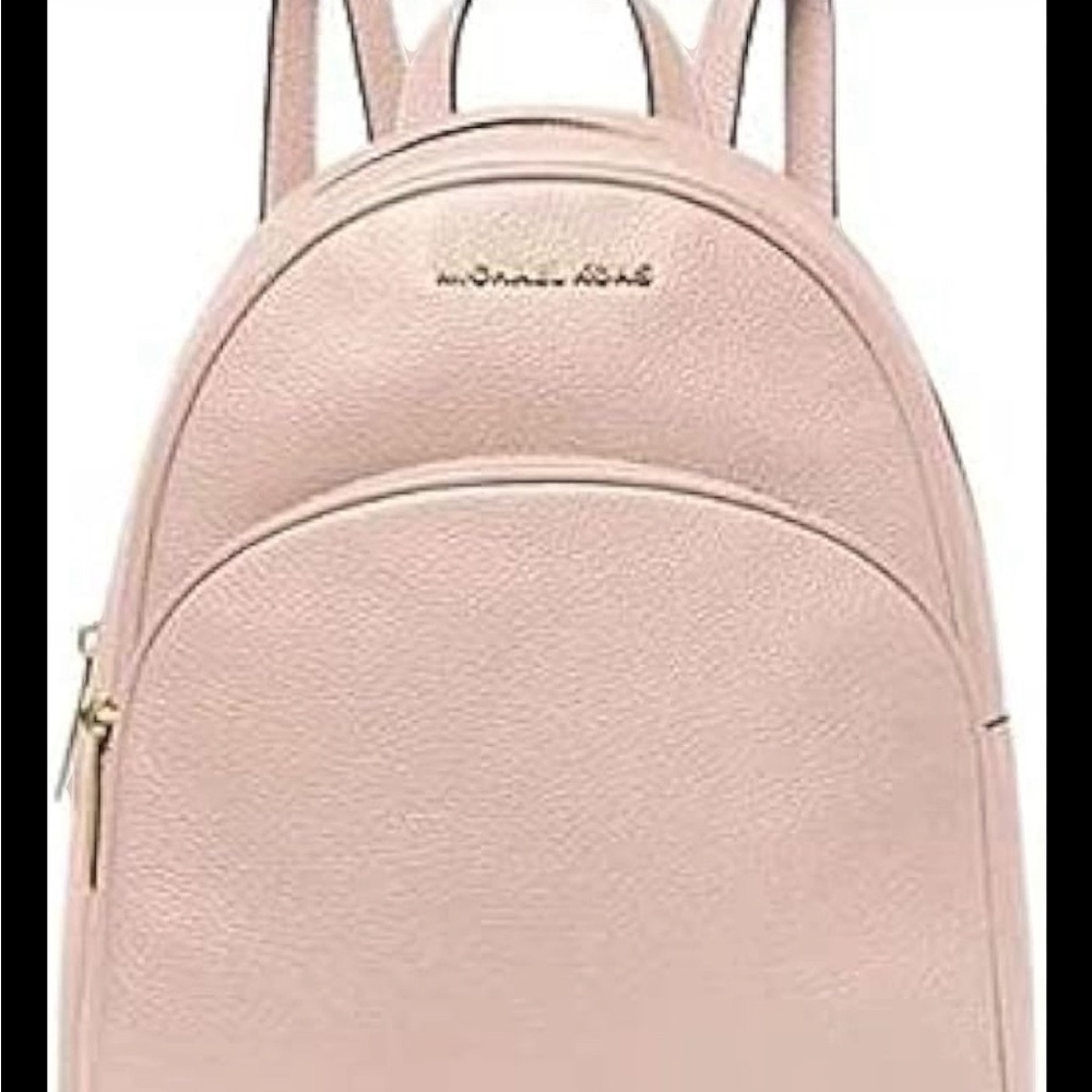 Michael Kors soft pink Abbey backpack - Picture 2 of 2